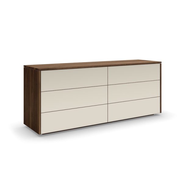 Mya double dresser with glass fronts